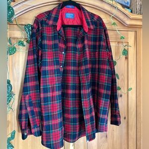 Vintage Pendleton 100% Virgin Wool XL Shirt